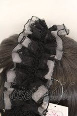 画像2: MR corset / エンジェルウィングヘッドドレス  ブラック O-26-08-02-1020-GO-AC-IG-OS (2)