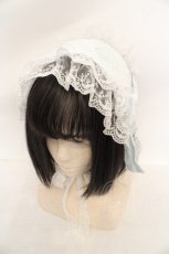 画像1: Angelic Pretty / Daisy Dollヘッドドレス  サックス O-26-08-02-1021-AP-AC-IG-OS (1)