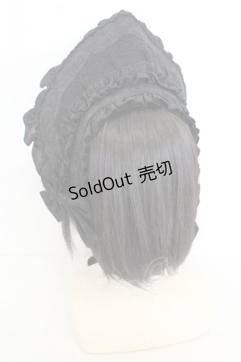 画像3: Henrietta / Victorian Doll ボンネット  クロ O-26-08-02-007-LO-AC-OW-ZT487 (3)
