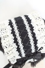 画像2: BAROQUE / Whipping Cake　ヘッドドレス  クロ×シロ O-26-08-02-008-LO-AC-OW-OS (2)