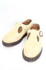 画像1: Dr.Martens （Getta Grip） / T-BAR SUEDEシューズ UK7(25.5-26cm) アイボリー O-26-08-02-016-PU-SH-YM-OS (1)