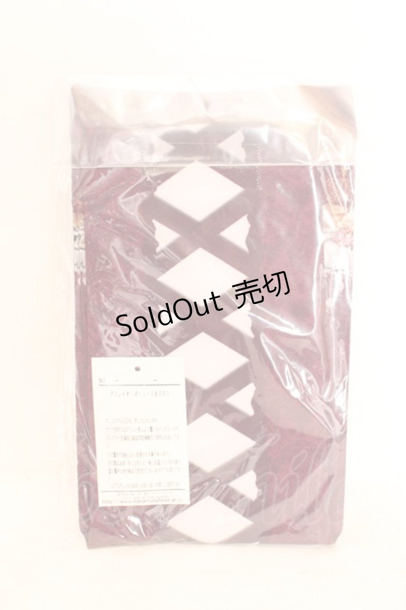 画像2: metamorphose / dim light オーバーニー  ワイン O-26-08-02-022-ME-ZA-IG-OS (2)