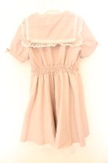 画像3: LIZ LISA / フリルレースアップセーラーワンピース  ピンク O-26-08-03-044-LO-OP-OW-OS (3)