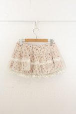 画像4: LIZ LISA / ローズ柄チュールミニスカート  ベージュ O-26-08-03-007-LO-SK-IG-OS (4)