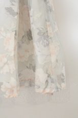 画像3: LIZ LISA / ローズプリントシフォンスカート  ブルー O-26-08-03-012-LO-SK-OW-OS (3)