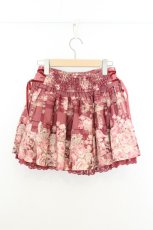 画像5: LIZ LISA / 花柄×チェック柄スカパン【お直し品】  ワイン O-26-08-03-015-LO-PA-IG-OS (5)