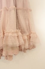 画像3: LIZ LISA / ドットチュールミニスカート  ピンク O-26-08-03-002-LO-SK-IG-OS (3)