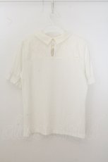画像4: axes femme / チェーン付リブトップス F シロ O-26-08-03-027-AX-TO-IG-OS (4)