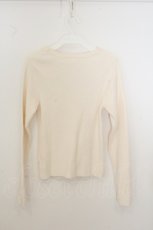 画像3: axes femme POETIQUE / ツイストカットアウトプルオーバー M オフシロ O-26-08-03-028-AX-TO-IG-OS (3)