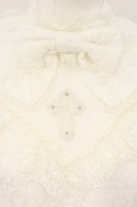 画像2: Angelic Pretty / Holy Lacy Dollロングワンピース  シロ O-26-08-04-027-AP-OP-OW-OS (2)