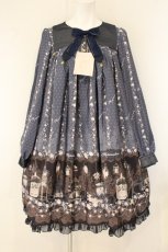 画像1: metamorphose / Star RoseAラインワンピース  コン系 O-26-08-04-028-ME-OP-OW-OS (1)