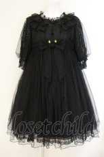 画像1: Angelic Pretty / 賛美の星々と祈りの天使達ワンピース  クロ O-26-08-04-031-AP-OP-OW-OS (1)