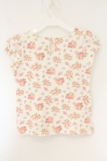 画像3: LIZ LISA / ロゴ薔薇柄Tシャツ  アイボリー O-26-08-04-004-LO-TS-OW-OS (3)