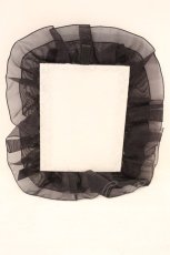 画像2: LAFARY / はしごレースチェキホルダー  クロ O-26-08-04-1021-LO-ZA-YM-OS (2)