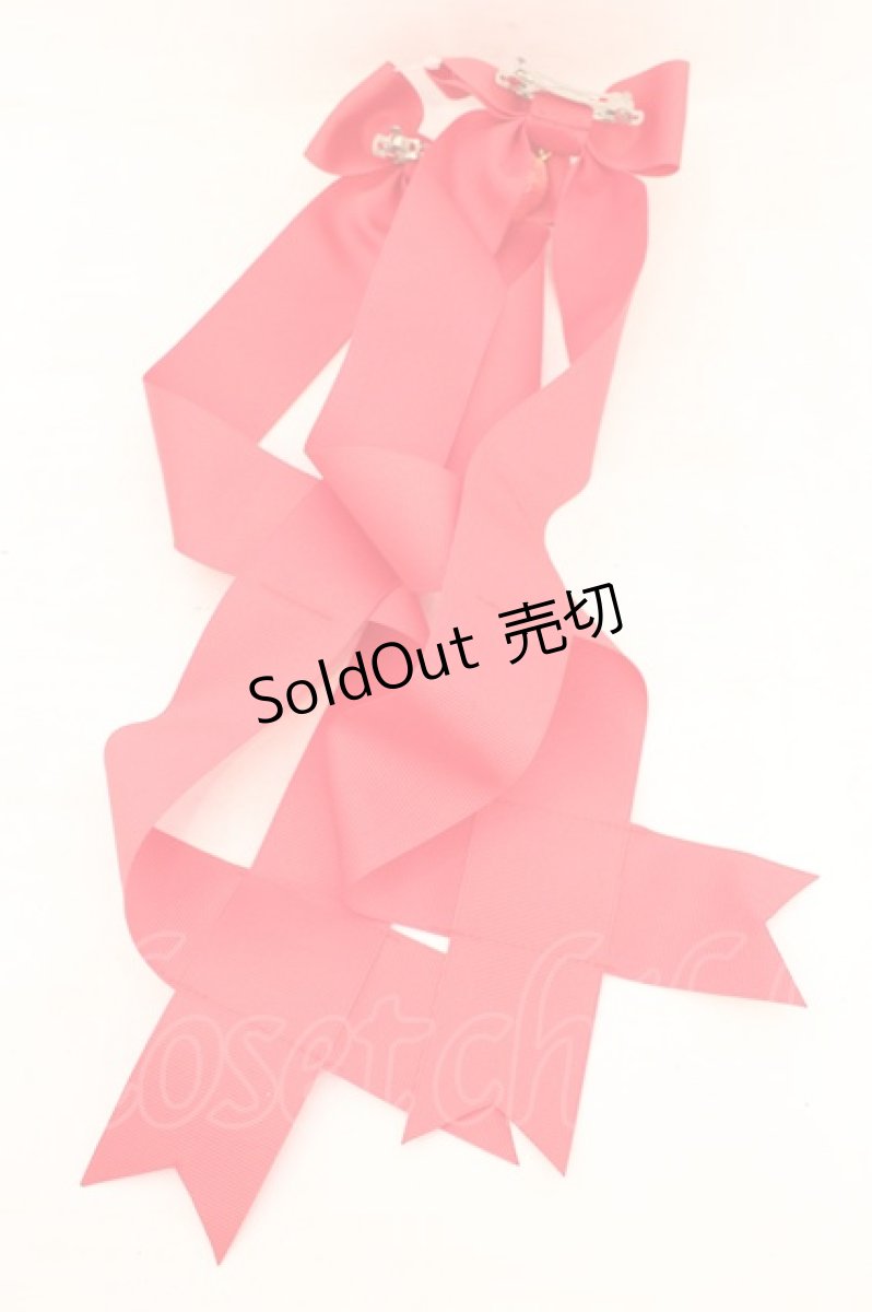 画像2: LOTUS ribbon / ×merci mel ストロベリーツインテールバレッタ  アカ O-26-08-04-1027-LO-AC-IG-ZT0814X (2)