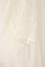 画像2: axes femme kawaii / レース切り替えブラウス M シロ O-26-08-04-061-AX-BL-IG-OS (2)