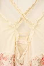 画像2: LIZ LISA / フラワーレースホルターミニワンピース  オフシロ O-26-08-04-007-LO-OP-IG-OS (2)