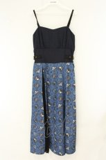 画像1: axes femme POETIQUE / ディズニー ヴィランズ/ワンピース M ブルー×ネイビー O-26-08-04-066-AX-OP-IG-OS (1)