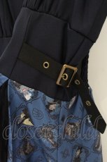 画像3: axes femme POETIQUE / ディズニー ヴィランズ/ワンピース M ブルー×ネイビー O-26-08-04-066-AX-OP-IG-OS (3)