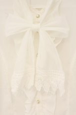 画像2: axes femme kawaii / クラシックブラウス M シロ O-26-08-04-071-AX-BL-IG-OS (2)