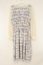画像4: axes femme POETIQUE / アイシングクッキーワンピース M サックス×クリーム×シロ O-26-08-04-073-AX-OP-IG-OS (4)