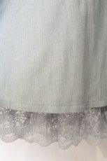 画像3: axes femme POETIQUE / エプロン風ワンピース M サックス O-26-08-04-079-AX-OP-IG-OS (3)