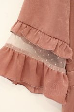 画像3: axes femme POETIQUE / チュールデザインフリルワンピース M ピンク O-26-08-04-085-AX-OP-IG-OS (3)