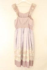 画像4: axes femme POETIQUE / カトラリープリントワンピース M ピンク O-26-08-04-086-AX-OP-IG-OS (4)