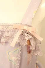 画像2: axes femme kawaii / アイス柄ジャンパースカート M ラベンダー O-26-08-04-089-AX-OP-IG-OS (2)