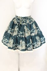 画像1: metamorphose / Rose cage ティアードスカート  グリーン O-26-08-04-021-ME-SK-OW-OS (1)