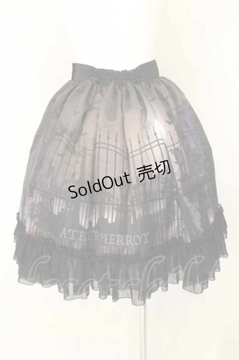 画像4: ATELIER PIERROT / Darkness Gateスカート  ブラック O-26-08-04-022-EL-SK-OW-OS (4)