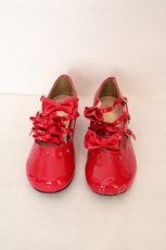 画像2: DearMyLove / エナメルリボンパンプス 23.0cm アカ O-26-08-05-015-GO-SH-OW-OS (2)
