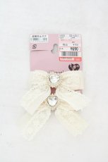 画像2: m petit by misako / AM2Pビジュークリップ  シロ O-26-08-05-003-LO-ZA-OW-OS (2)