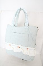 画像1: FLC / 星名桜子/フリルトート  サックス O-26-08-05-021-LO-BG-OW-ZTK056 (1)