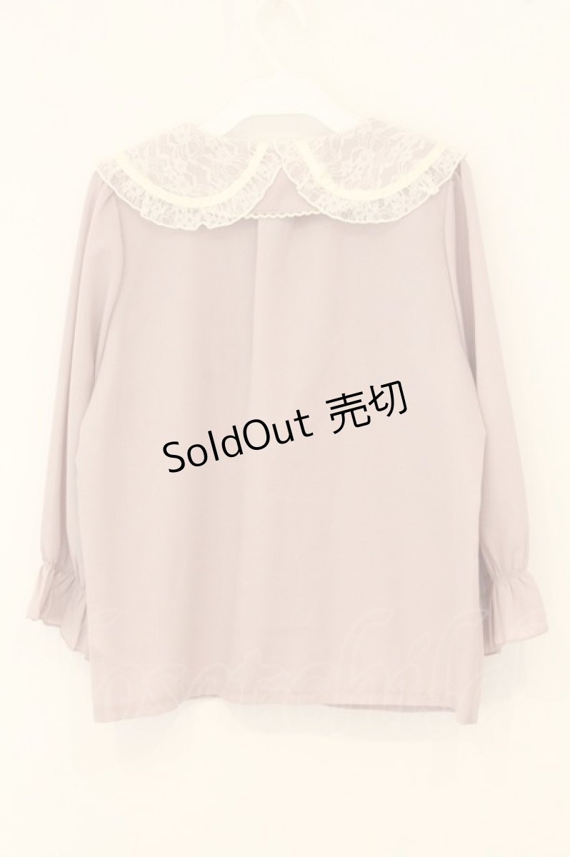画像3: axes femme POETIQUE / ダブルカラーブラウス M ピンク O-26-08-06-040-AX-BL-IG-OS (3)