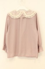 画像3: axes femme POETIQUE / ダブルカラーブラウス M ピンク O-26-08-06-040-AX-BL-IG-OS (3)