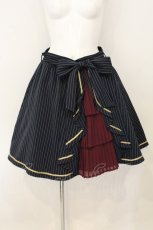 画像1: axes femme kawaii / ストライプスカート M ネイビー O-26-08-06-053-AX-SK-IG-OS (1)