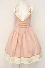 画像1: axes femme kawaii / ベスト風ホルターワンピース M ピンク O-26-08-06-059-AX-OP-OW-OS (1)