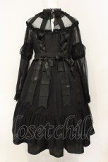 画像6: Moi-meme-Moitie / Nocturnal Romance ドレス+ヘッドドレス XL ブラック O-26-08-06-061-MO-OP-OW-OS (6)