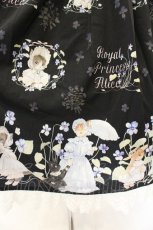画像3: Royal Princess Alice / スミレの花園・tonoコラボ ジャンパースカート  クロ O-26-08-06-062-LO-OP-OW-OS (3)