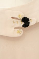 画像3: Franche Lippee / ねこ襟シフォンブラウス M ベージュ O-26-08-06-012-LO-BL-YM-OS (3)