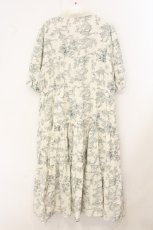 画像3: m petit by misako / TT*AMトワルドジュイワンピース 4L シロ×グリーン系 O-26-08-06-022-LO-OP-OW-OS (3)
