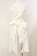 画像5: Chalmiere / マロンクリーム／エプロン M シロ O-26-08-06-028-AX-OP-OW-OS (5)