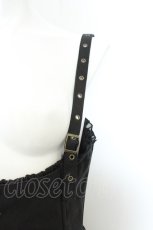 画像2: ATELIER PIERROT / Forbidden Prayer Jumper Skirt　ジャンパースカート  ブラック O-26-08-07-006-EL-OP-OW-OS (2)