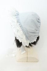 画像7: LOLITA他 / ヨーク襟ワンピース  サックス×アイボリー O-26-08-07-010-LO-OP-IG-OS (7)