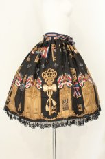 画像4: Angelic Pretty / 幸運の鍵スカート  クロ O-26-08-08-030-AP-SK-IG-OS (4)