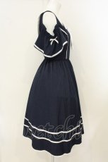 画像3: axes femme kawaii / オフショルセーラーワンピース M ネイビー×シロ O-26-08-08-035-AX-OP-IG-OS (3)