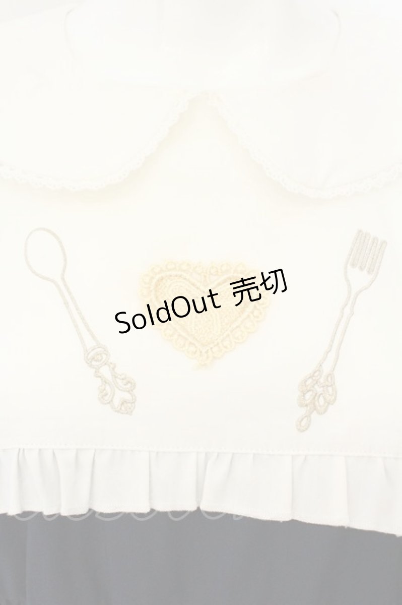 画像2: axes femme kawaii / 刺繍入りワンピース M ネイビー O-26-08-08-038-AX-OP-IG-OS (2)