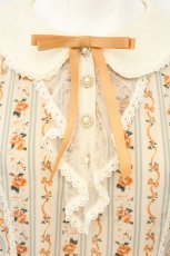 画像2: axes femme kawaii / プチローズ柄ワンピース M アイボリー O-26-08-08-039-AX-OP-IG-OS (2)