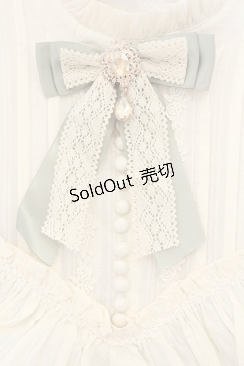 画像2: BABYGOD / チェック切替ワンピース  グリーン×生成り O-26-08-08-001-LO-OP-IG-OS (2)